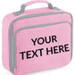 Personalised Any Text Insulated School Lunch Bag for Boys and Girls