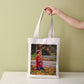 Personalised Any Text and Any Photo Custom Reusable Cotton Tote bags