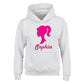 Personalised Baby Doll Custom Name Girls Hoody