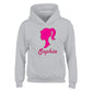 Personalised Baby Doll Custom Name Girls Hoody