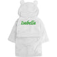 Personalised Embroidered Dressing Gown For Baby Kids