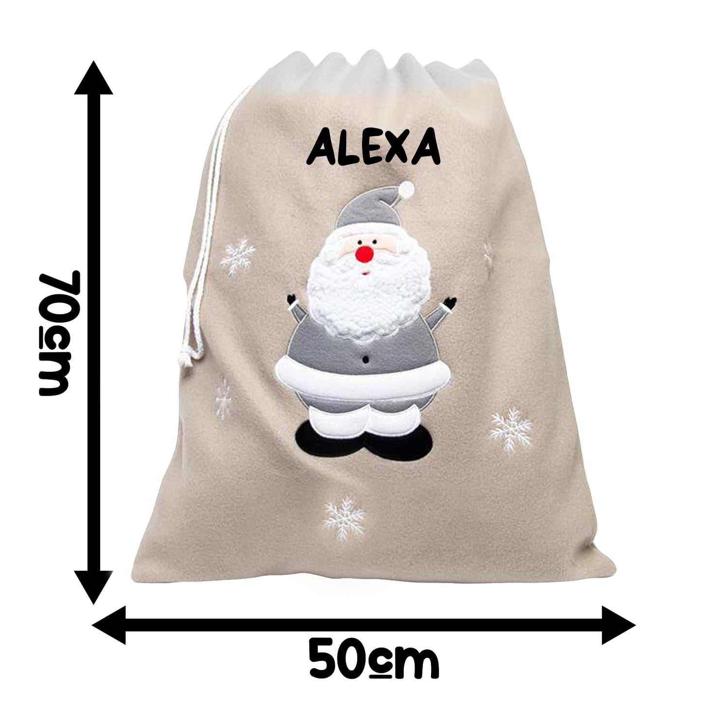 Personalised Christmas Custom Name Sack Bags