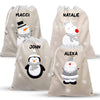 Personalised Christmas Custom Name Sack Bags