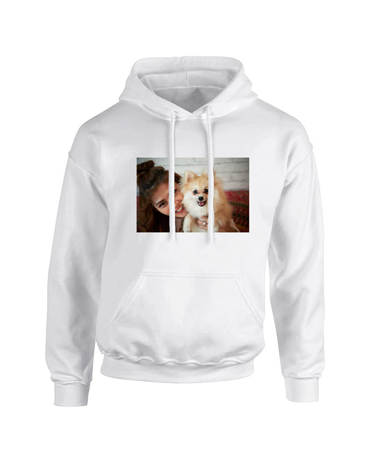 Personalised Hoodies Custom  Any Text Any Logo - Photo Customised Men's Hoodie-2