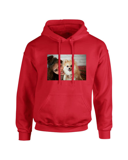 Personalised Hoodies Custom  Any Text Any Logo - Photo Customised Men's Hoodie-4