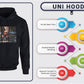 Personalised Hoodies Custom  Any Text Any Logo - Photo Customised Men's Hoodie-8