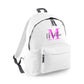 Personalised Initial Letter Backpack for Kids, Custom Name School Bag