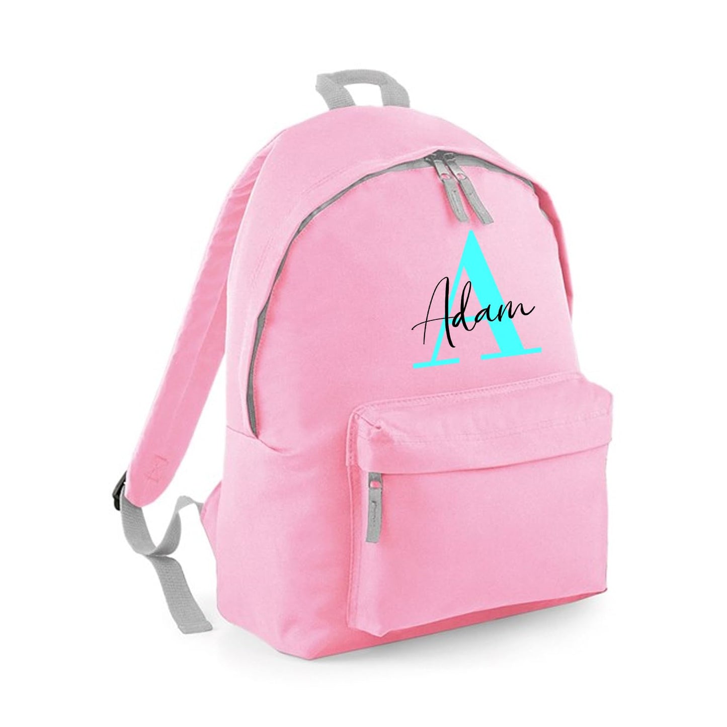 Personalised Initial Letter Backpack for Kids, Custom Name School Bag