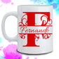 Personalised Initial Name Mug Custom Print