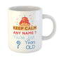 Personalised Keep Calm Any Name Customized Mug