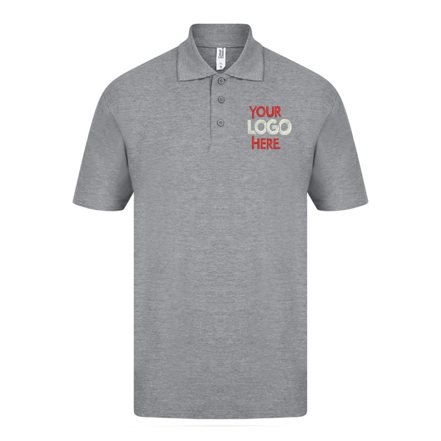 Custom Embroidered Personalised Mens Polo Shirt