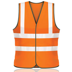 Personalised Reflective Hi Vis Vests - Custom Any Text & Logo Vest
