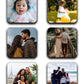 Personalised 6 Pack Custom Any Photo Coaster - 6 Pack Customize Coaster-1