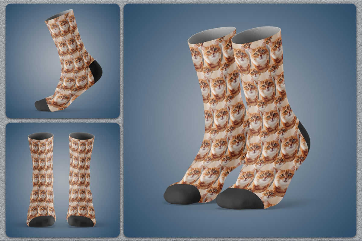 Personalised Socks  - Custom Face Socks for Men's and Women's-5