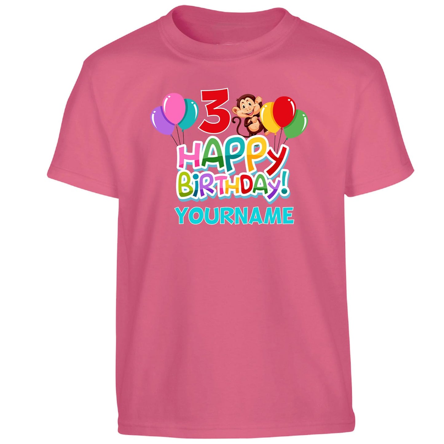 Personalised Year and Name Kids T-Shirt