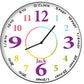 Personalised 25cm Custom Name Wall Clock