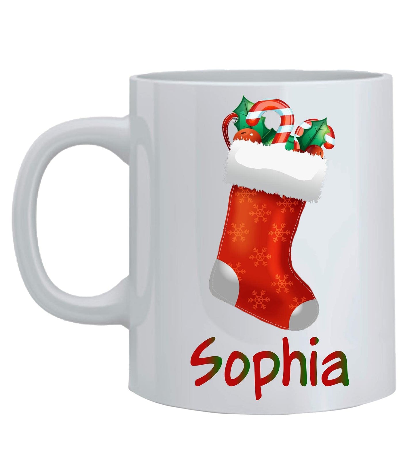 Personalised Custom Name Christmas Mug