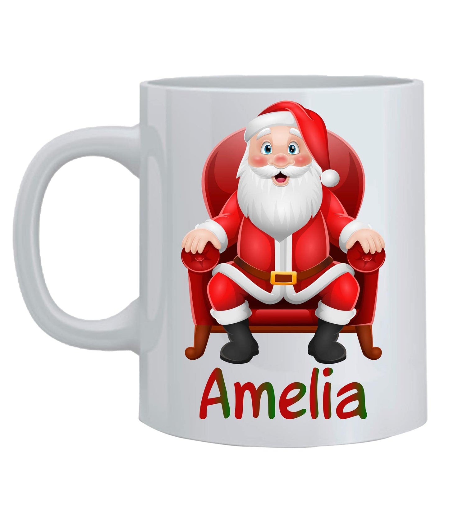 Personalised Custom Name Christmas Mug