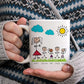 Personalised Dad and Mom Mug - Personalised Mug For Family Custom Names-25