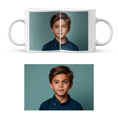 Personalised Mug with Photo, Print Your Photos with Collage, Birthday Gifts Custom Mug