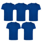 Men’s T-Shirts Multipack | Crew Neck Short Sleeve Cotton 5 Pack T-Shirts | Gym Tops for Him