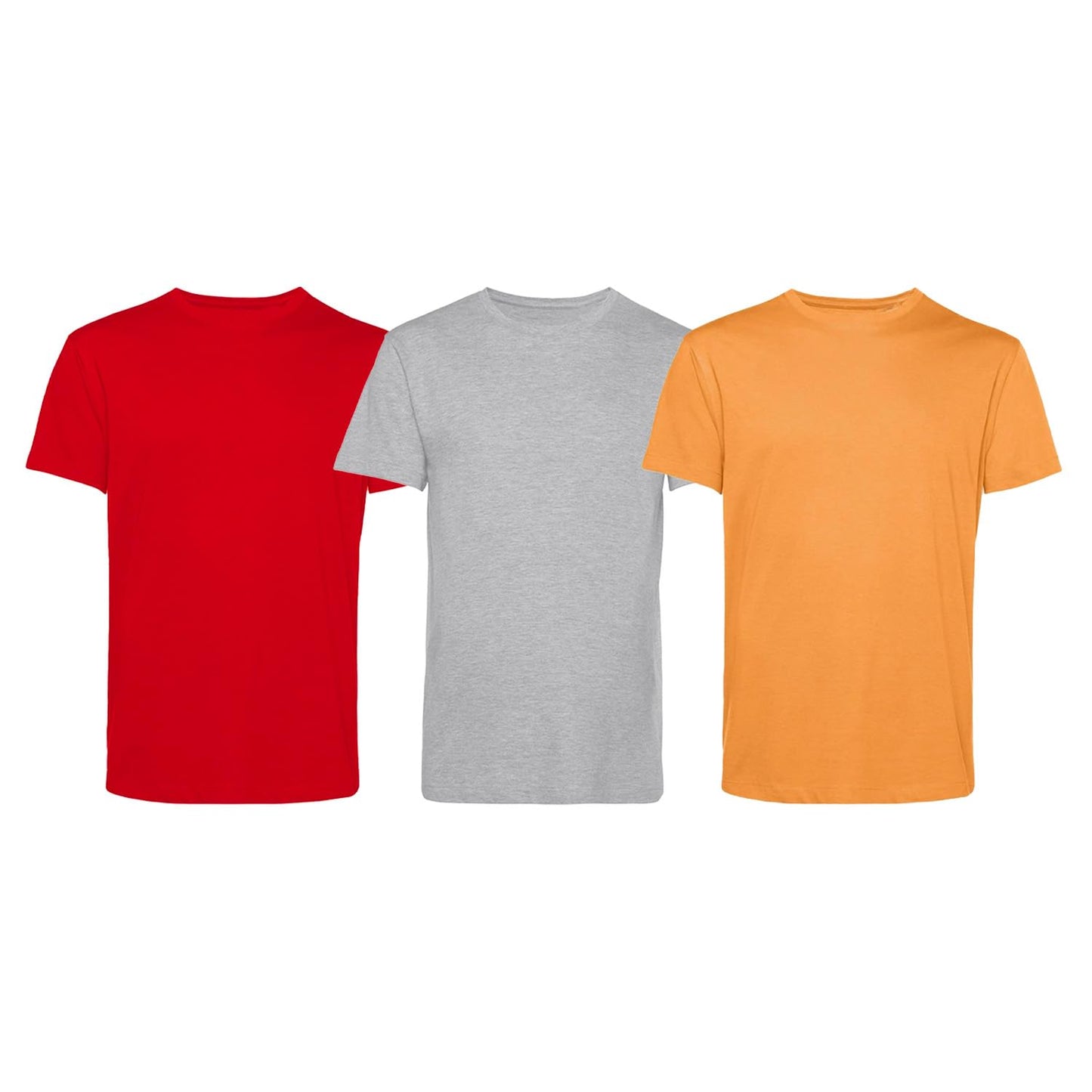 Men’s T-Shirts Multipack | Crew Neck Short Sleeve Cotton 3 Pack T-Shirts | Gym Tops for Him