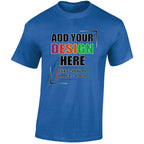 Personalised Men's T-Shirt | Custom Photo, Text & Logo Tee | UK