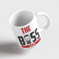 The Real Boss Personalised Mugs for Couple Set of 2 Cups