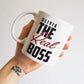 The Real Boss Personalised Mugs for Couple Set of 2 Cups