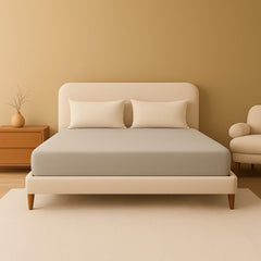 Fitted Bed Sheets | Deep Fit for Mattress Protection | Microfibre, Soft, and Durable Bed Sheets