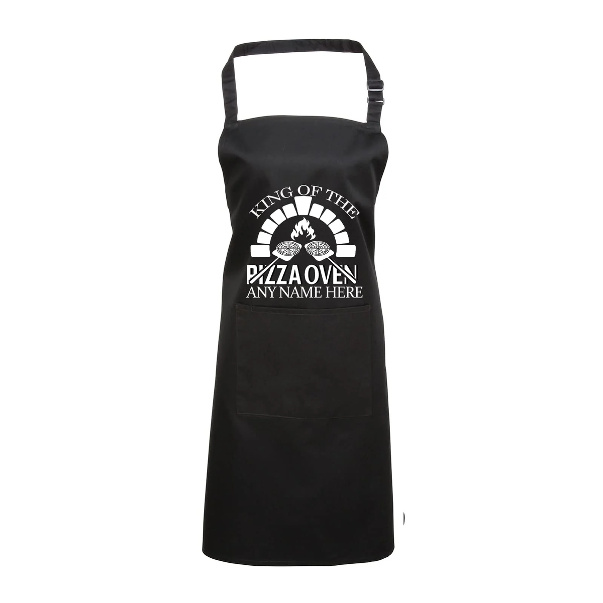 King Of The Pizza Oven Personalised Apron - Customize Apron