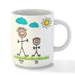 Personalised Dad and Mom Mug - Personalised Mug For Family Custom Names-12