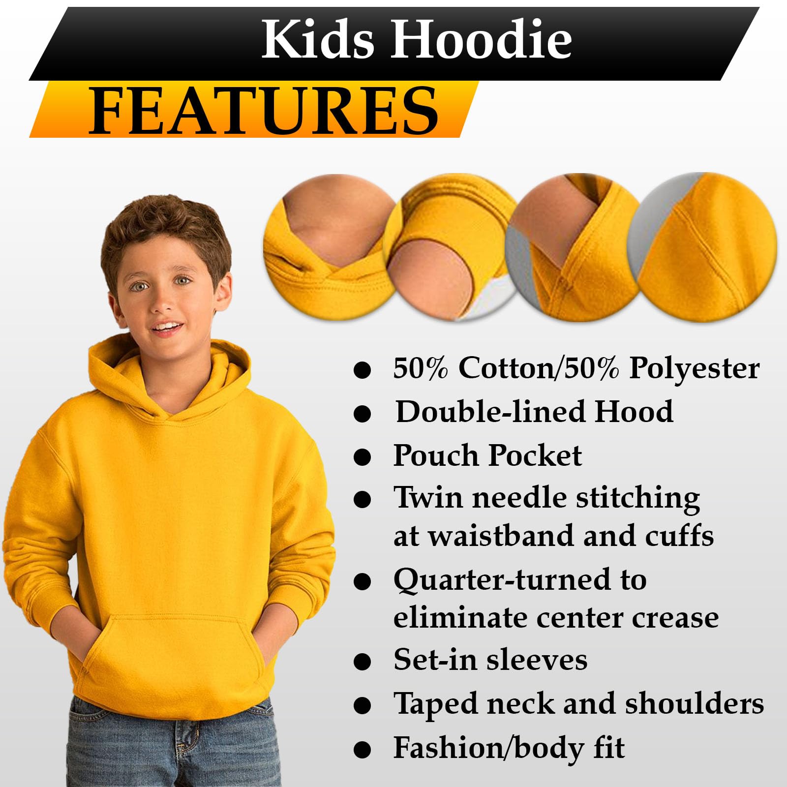 Personalised Any Name & Age Pirate Hoody - Boys Custom Hoodie