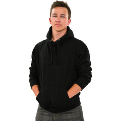 Work Hoodies For Men - Plain Black Hoodie work Jumper For Mens and Womens