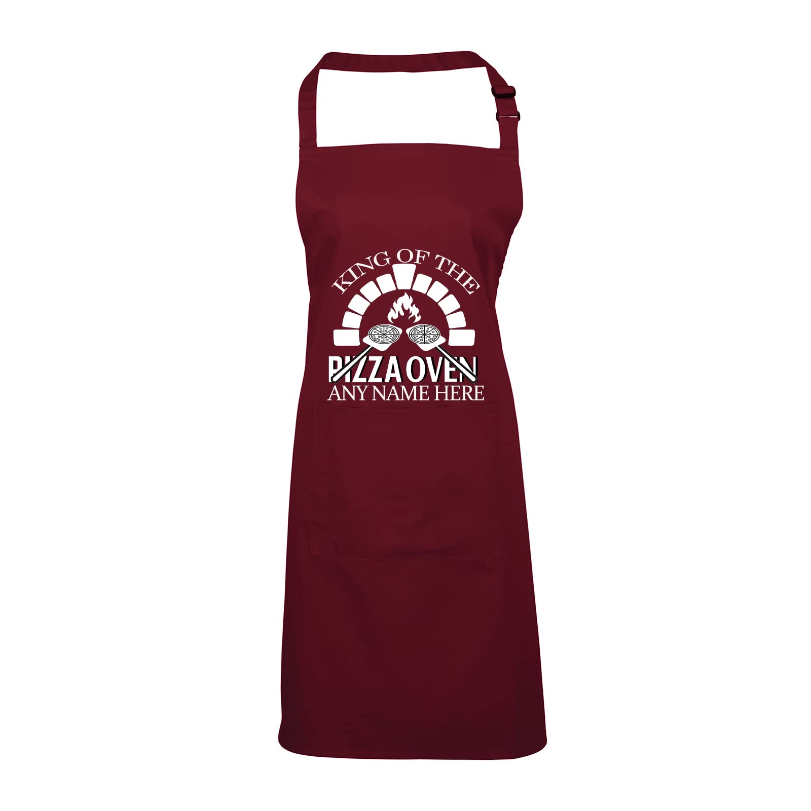 King Of The Pizza Oven Personalised Apron - Customize Apron