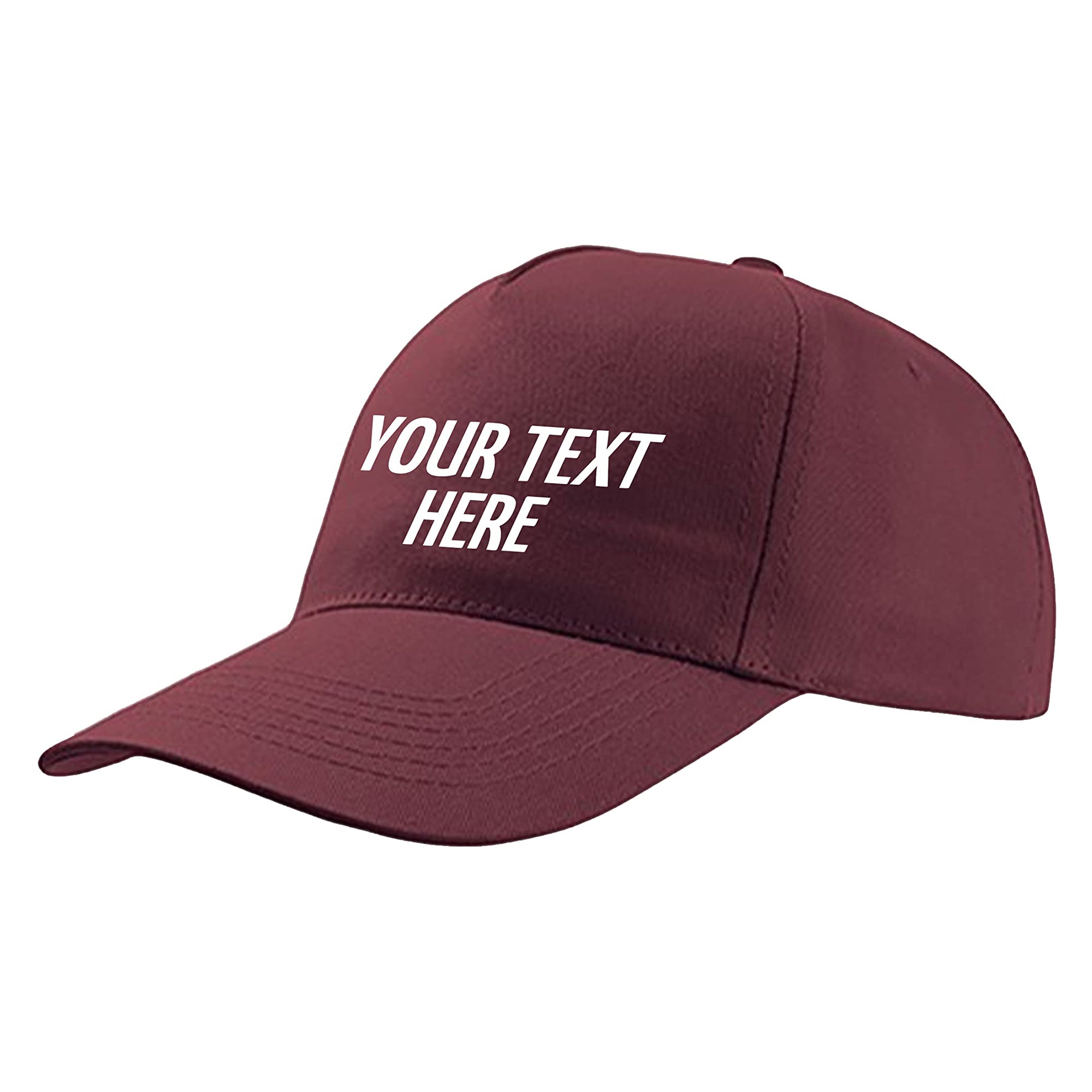 Personalised Cap Custom Men's 5 Panel Baseball Cap