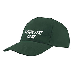 Personalised Cap Custom Men's 5 Panel Baseball Cap