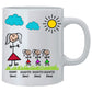 Personalised Dad and Mom Mug - Personalised Mug For Family Custom Names-8