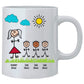Personalised Dad and Mom Mug - Personalised Mug For Family Custom Names-10