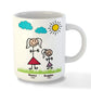 Personalised Dad and Mom Mug - Personalised Mug For Family Custom Names-22