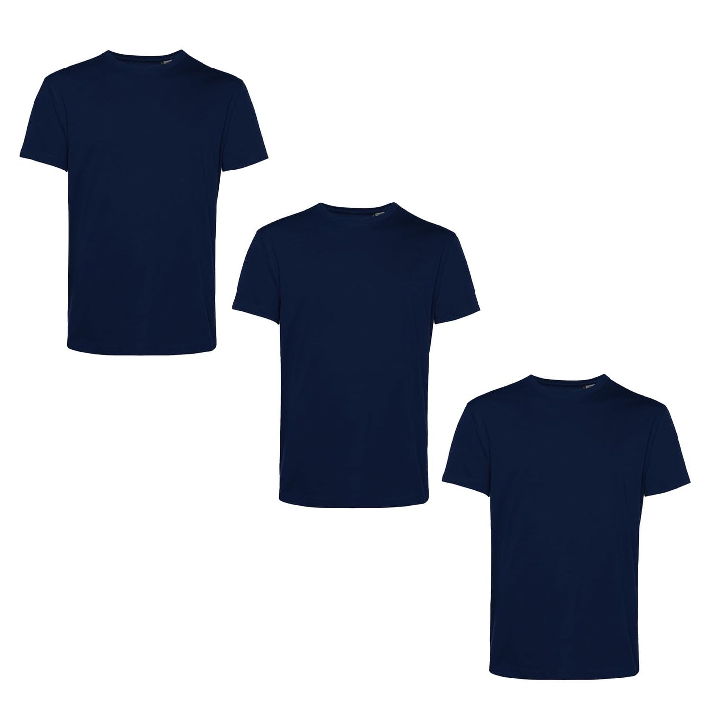 Men’s T-Shirts Multipack | Crew Neck Short Sleeve Cotton 3 Pack T-Shirts | Gym Tops for Him