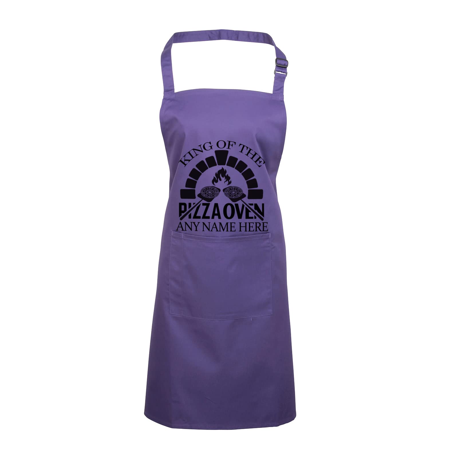 King Of The Pizza Oven Personalised Apron - Customize Apron