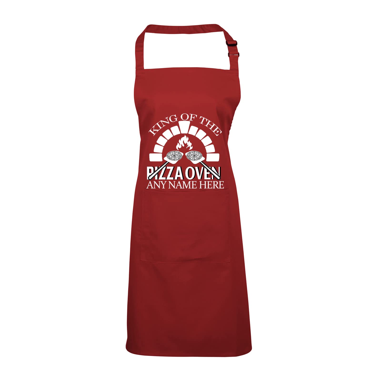 King Of The Pizza Oven Personalised Apron - Customize Apron