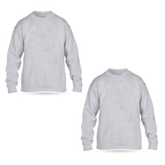 Sweatshirt For Boys & Girls – Pullover for School, Pack of 2 Casual Wear