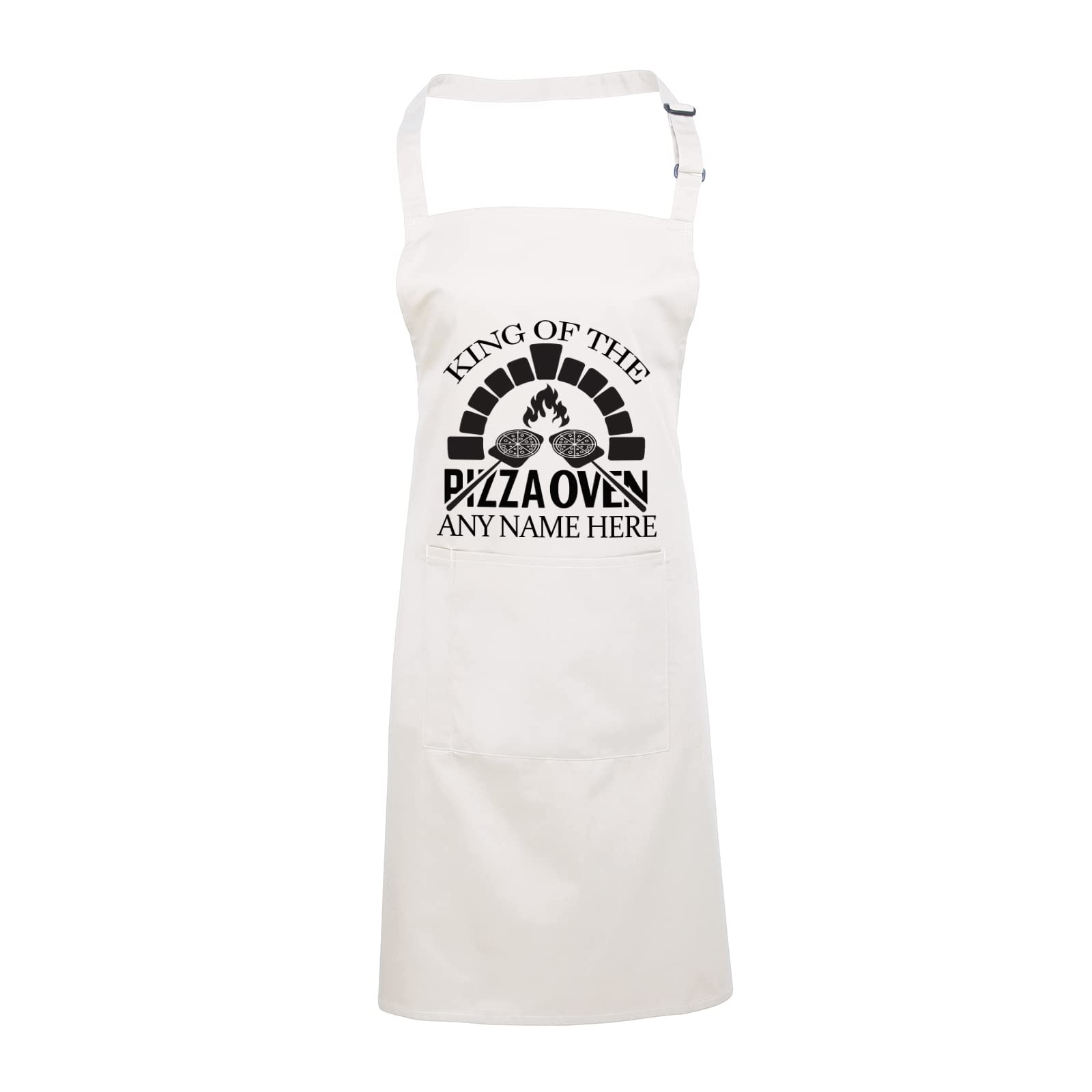 King Of The Pizza Oven Personalised Apron - Customize Apron