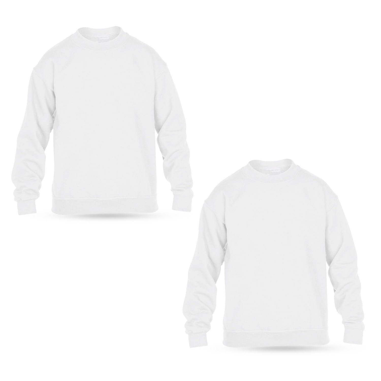 Sweatshirt For Boys & Girls – Pullover for School, Pack of 2 Casual Wear